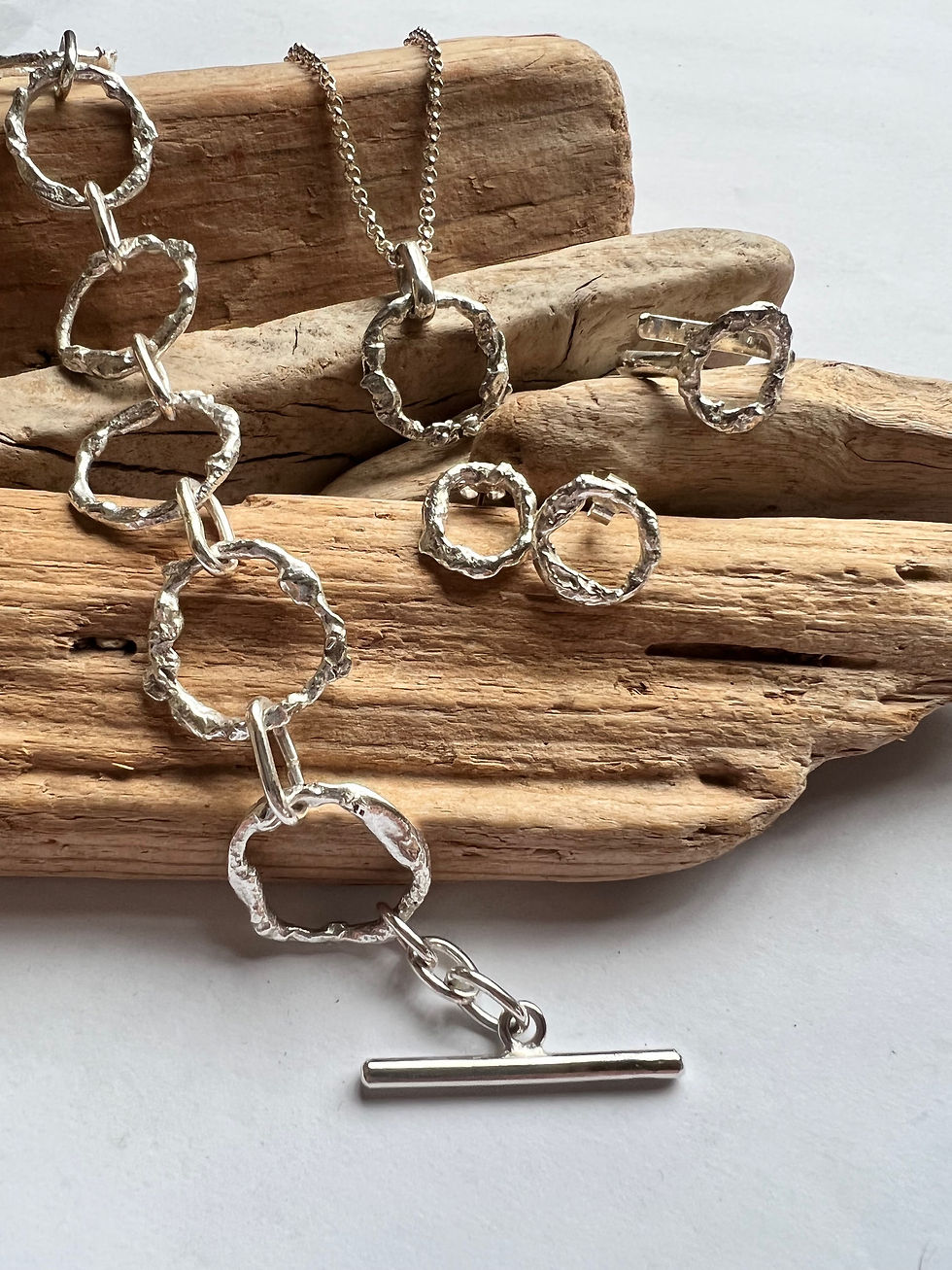 Thumbnail: Rings of Fire T bar bracelet