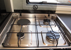 Dual fuel hob