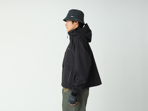 Snow Peak GORE-TEX Lightweight Rain Wading Jacket-BLACK | CAMP