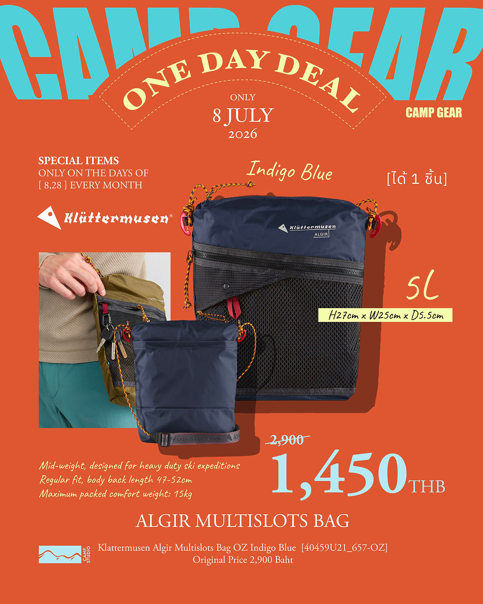 サムネイル： [ 8 JULY ] Klattermusen Algir Multislots Bag OZ Indigo Blue