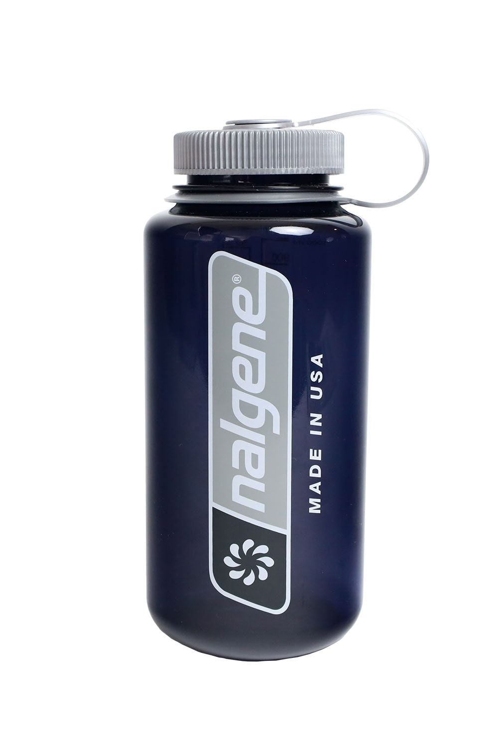 Nalgene 32oz WM Odyssey Grey with Large Vertical Logo