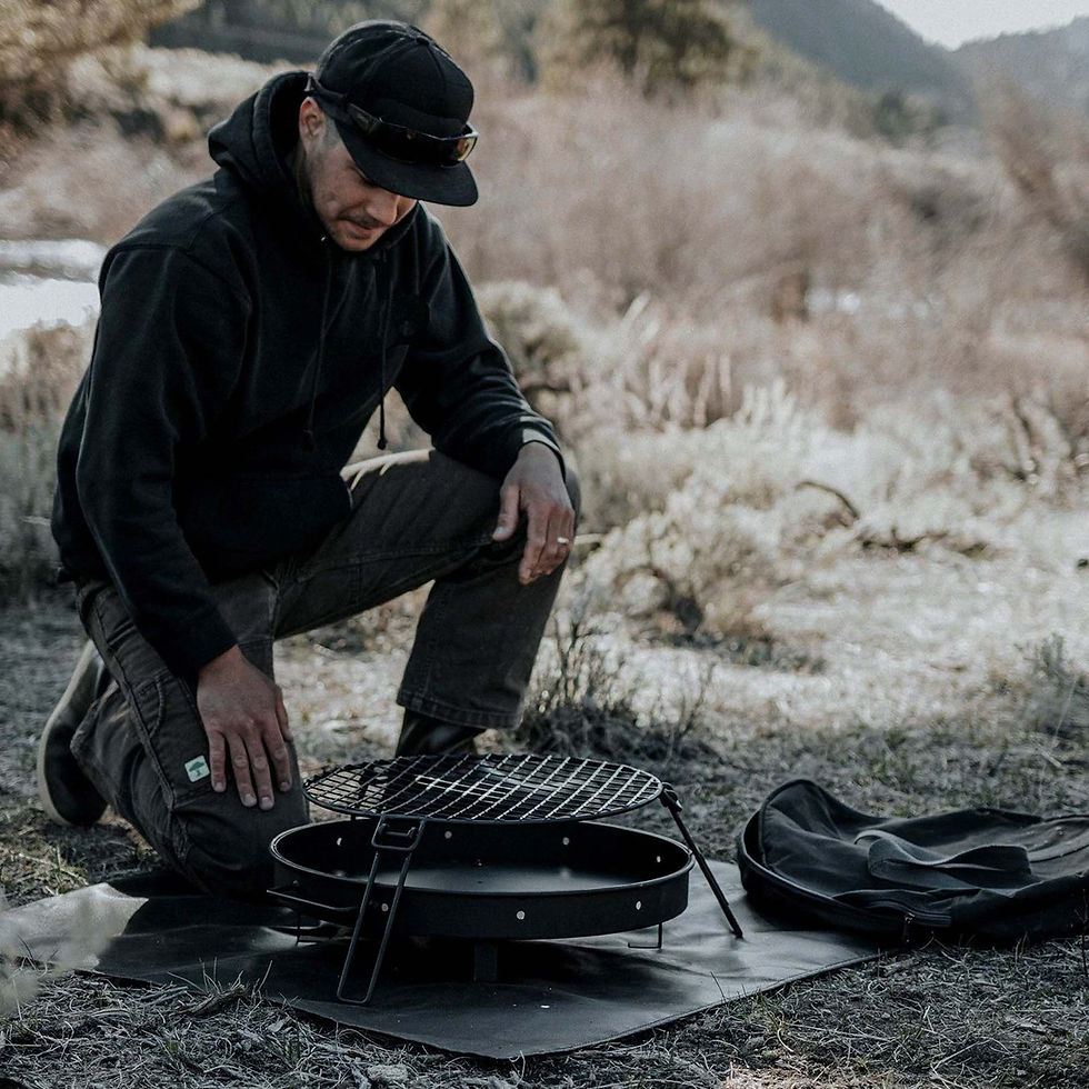 ภาพขนาดย่อ: Barebones Cowboy Grill Charcoal Tray