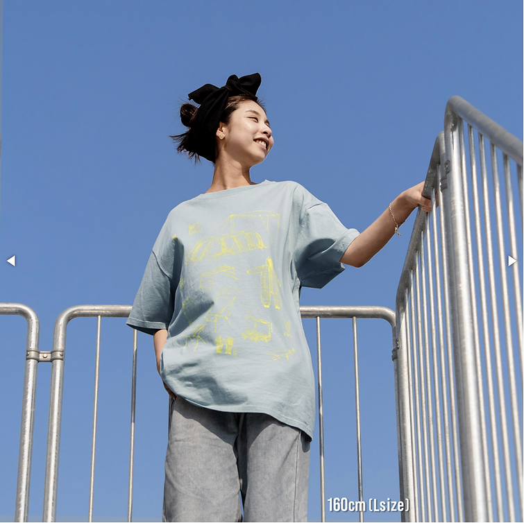 サムネイル： [ 8 JULY ] DoD Gear illustration t-shirt Blue M