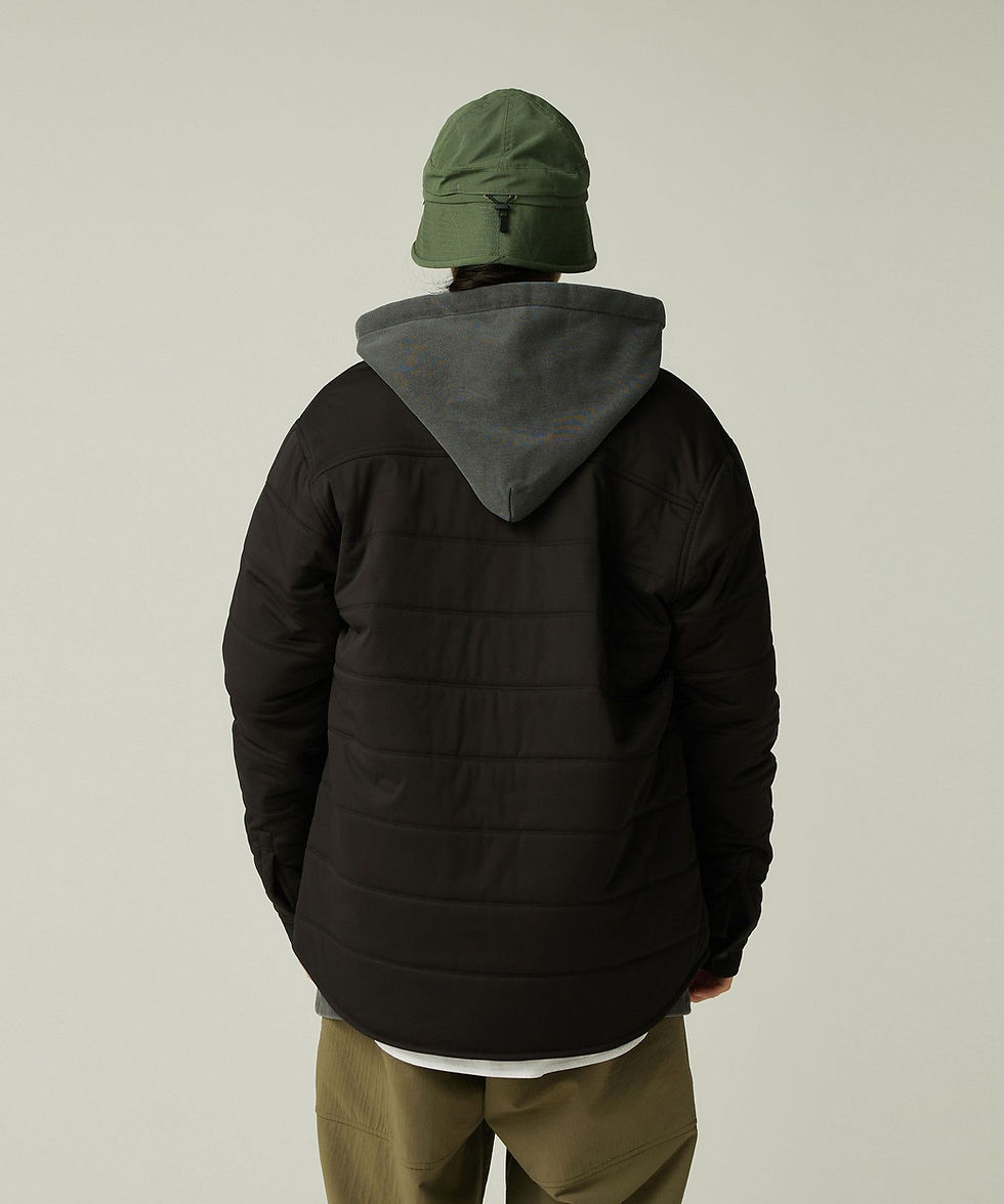 ภาพขนาดย่อ: Snow Peak Flexible Insulated Shirt BLACK