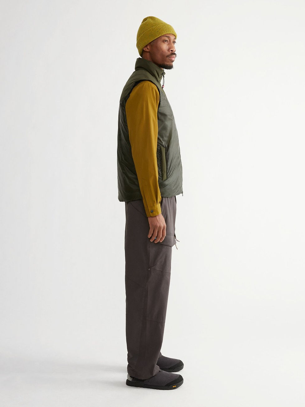 ภาพขนาดย่อ: Klattermusen Brokk Light Down Vest M's Rosin Green