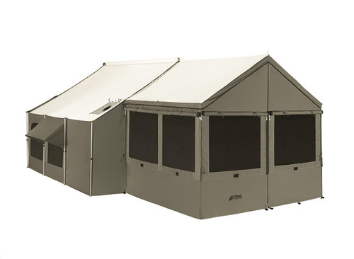 Kodiak Cabin Lodge 12×12 ft Canvas Tent Model | CAMP STUDIO STORE