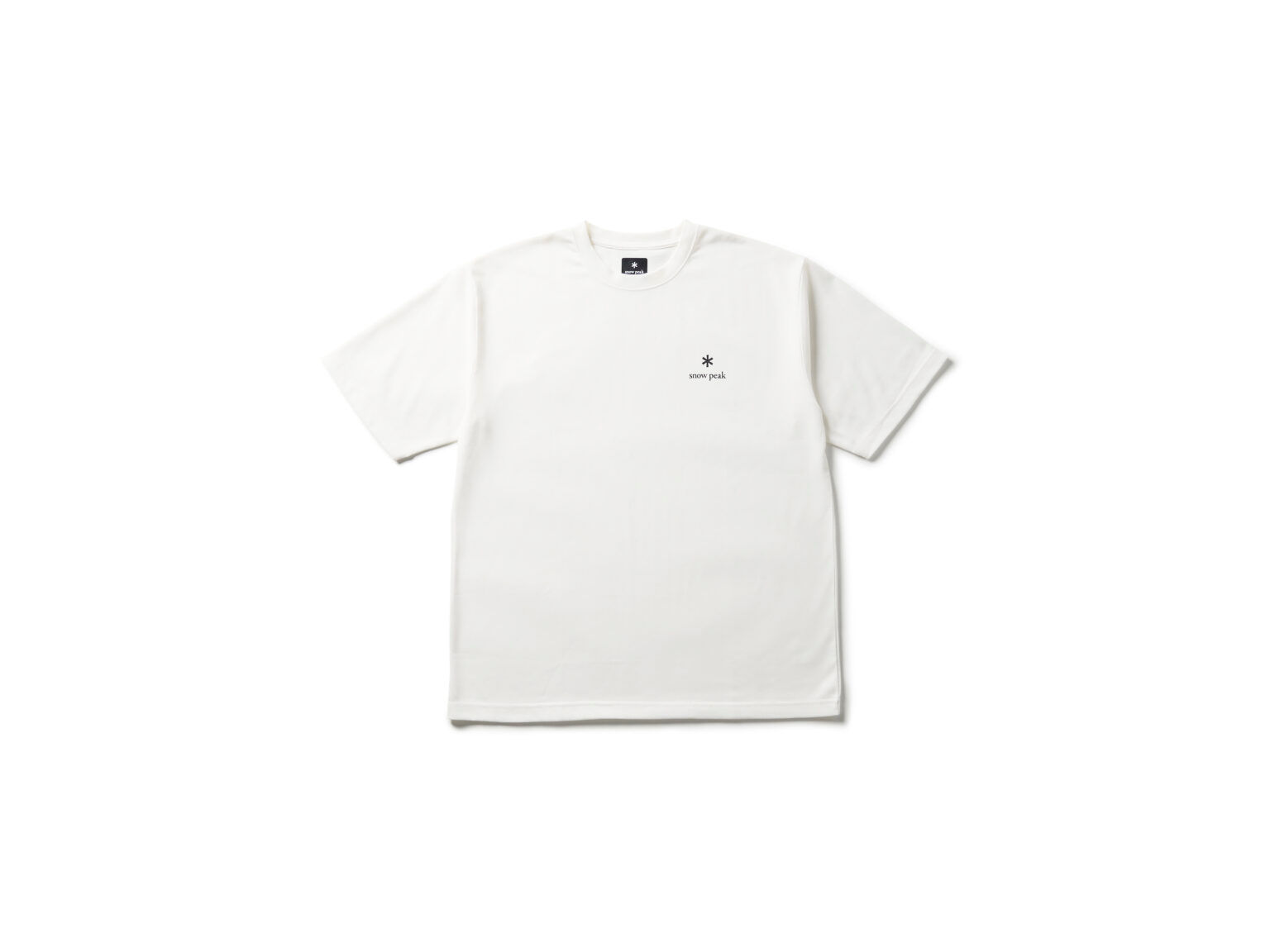 Snow Peak New Standard Logo T-Shirt OFF WHITE
