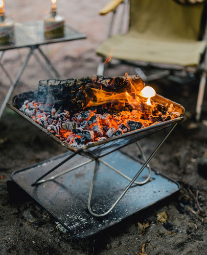 PACK & CARRY FIREPLACE KIT L (complete set) | CAMP STUDIO STORE