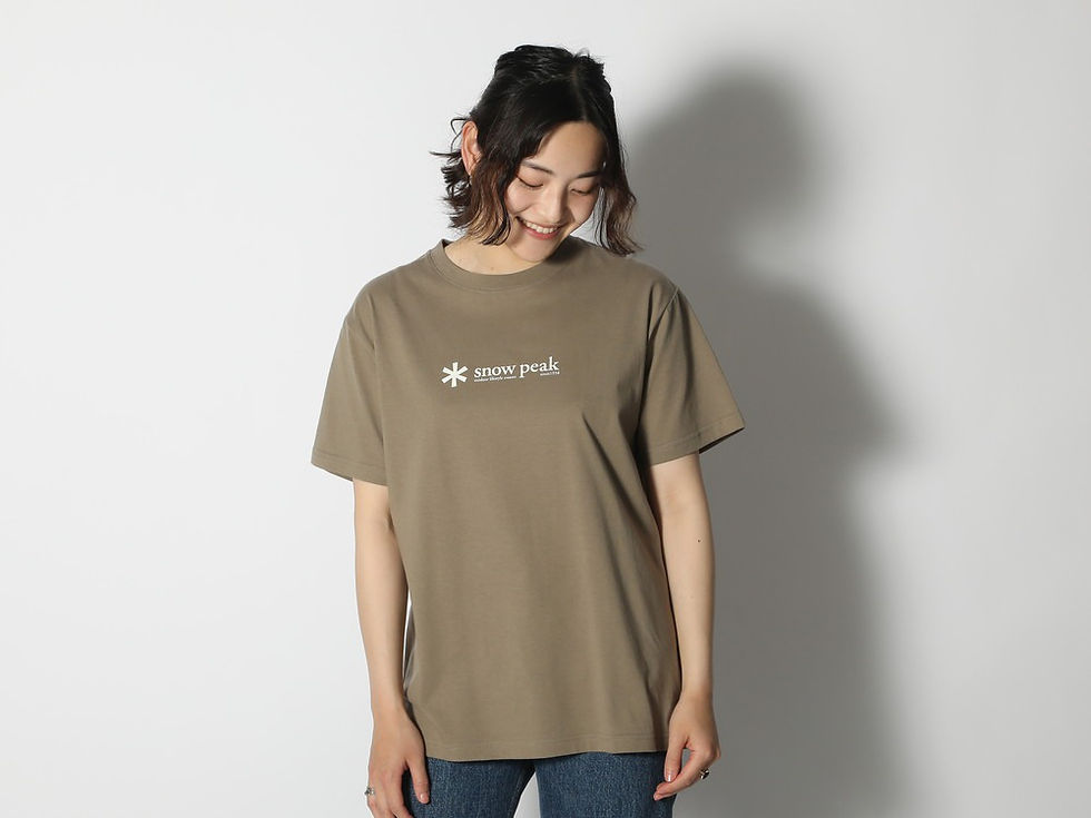 Thumbnail: Snow Peak AW24 Soft Cotton Logo Short Sleeve T-Shirt Pro.