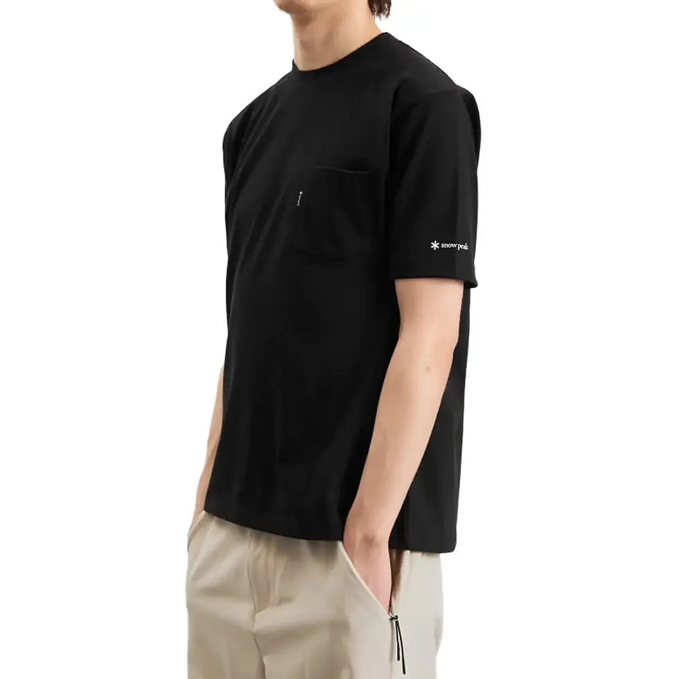 ภาพขนาดย่อ: Snow Peak  New Standard Pocket T-Shirt BLACK