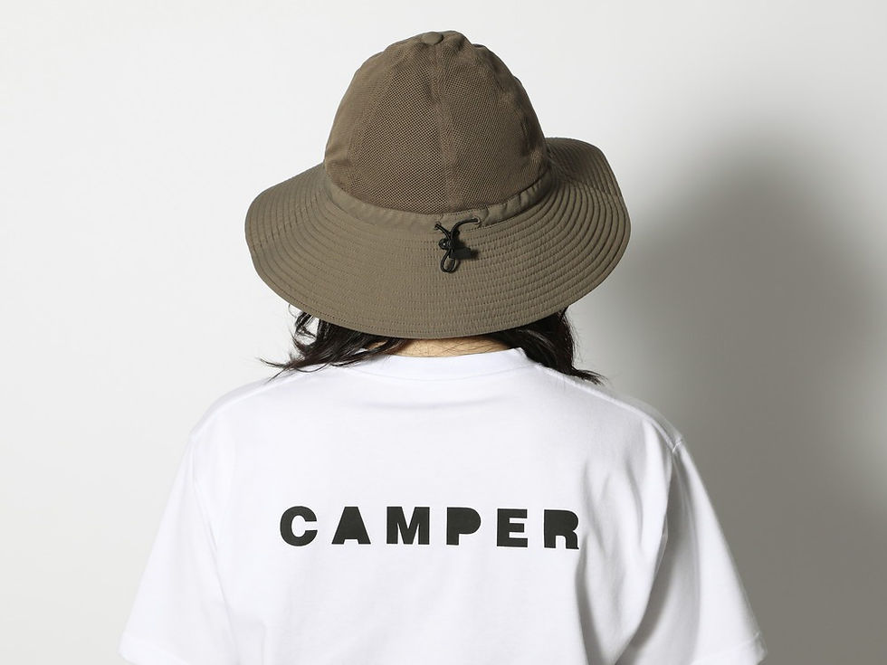 ภาพขนาดย่อ: SNOW PEAK AC24 INSECT SHIELD HAT 2 KHAKI