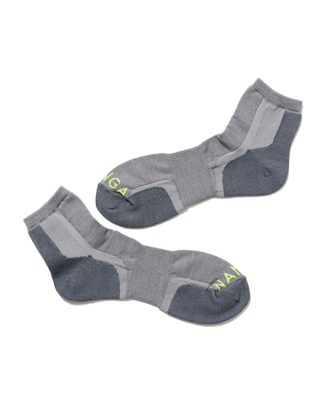 NANGA HIGH COMPRESSION SHORT SOCKS GREY