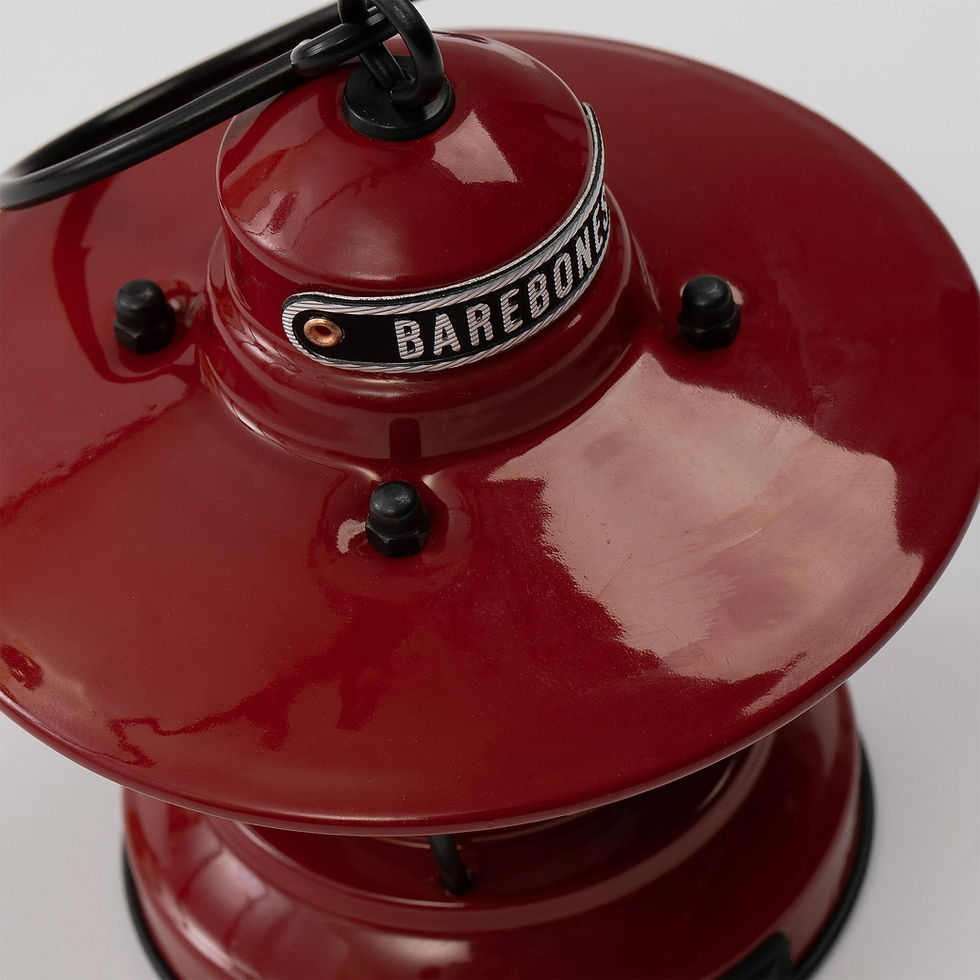 ภาพขนาดย่อ: Barebones Mini Edison Lantern Red