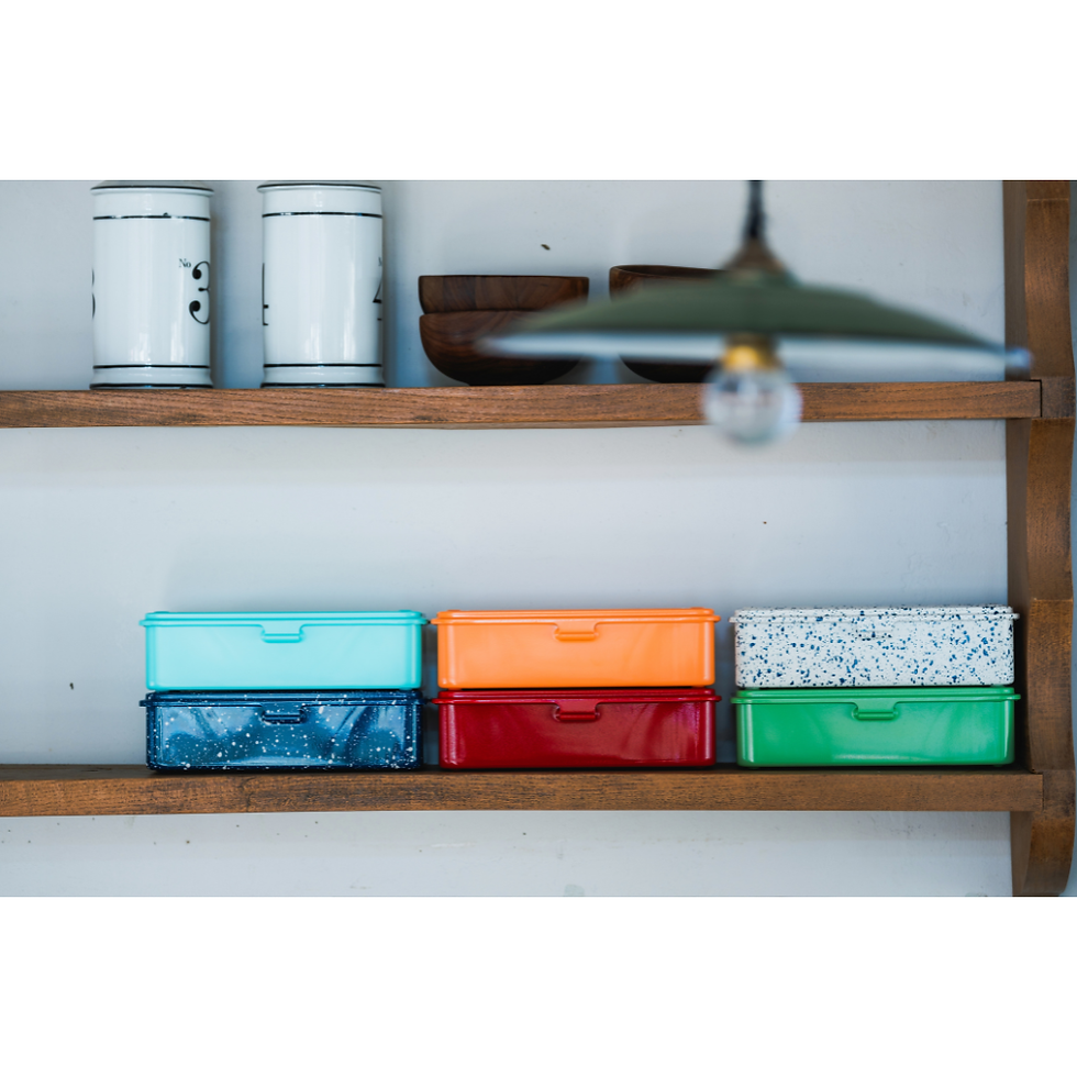 섬네일: [ 28 JUNE ] TOYO STEEL TOOL BOX TRUNK TYPE SUMMER EMERALD GREEN