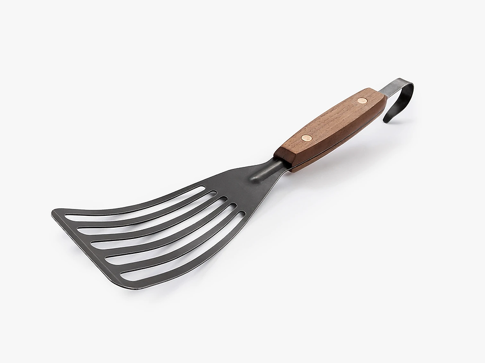 섬네일: Barebones 12" Skillet and Barebones Cowboy Grill Fish Spatula SET-28Aug26
