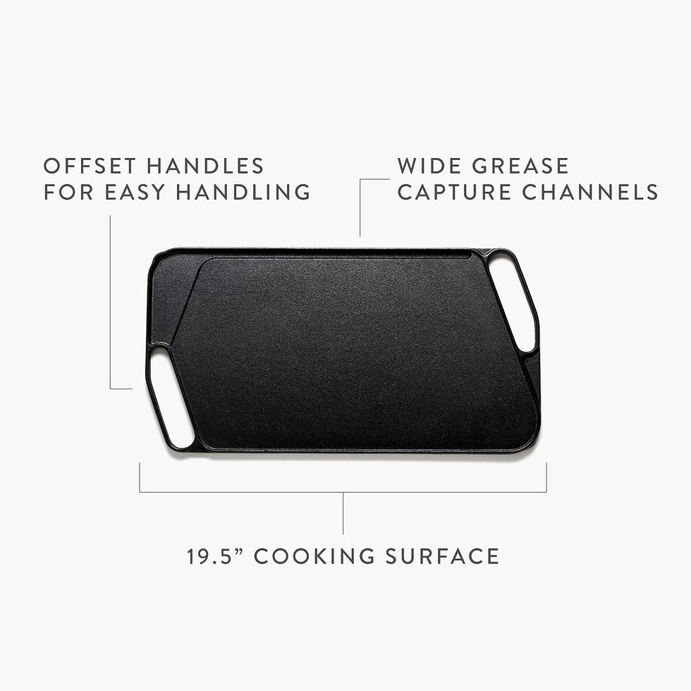 サムネイル： [ 28 JUNE ] Barebones Cast iron griddle + Barebones Cowboy Grill Carving Fork
