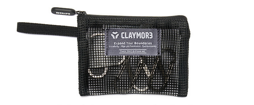 Thumbnail: CLAYMORE Stainless steel 304 SS Carabiner 3.5T W 22.5 x H 51 mm ( 5 ชิ้น )