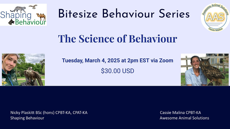 BBS Presents: The Science of Behaviour