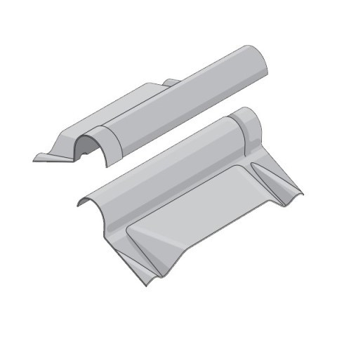 FarmTec Two Piece Vented Adjustable Ridge | Conibears