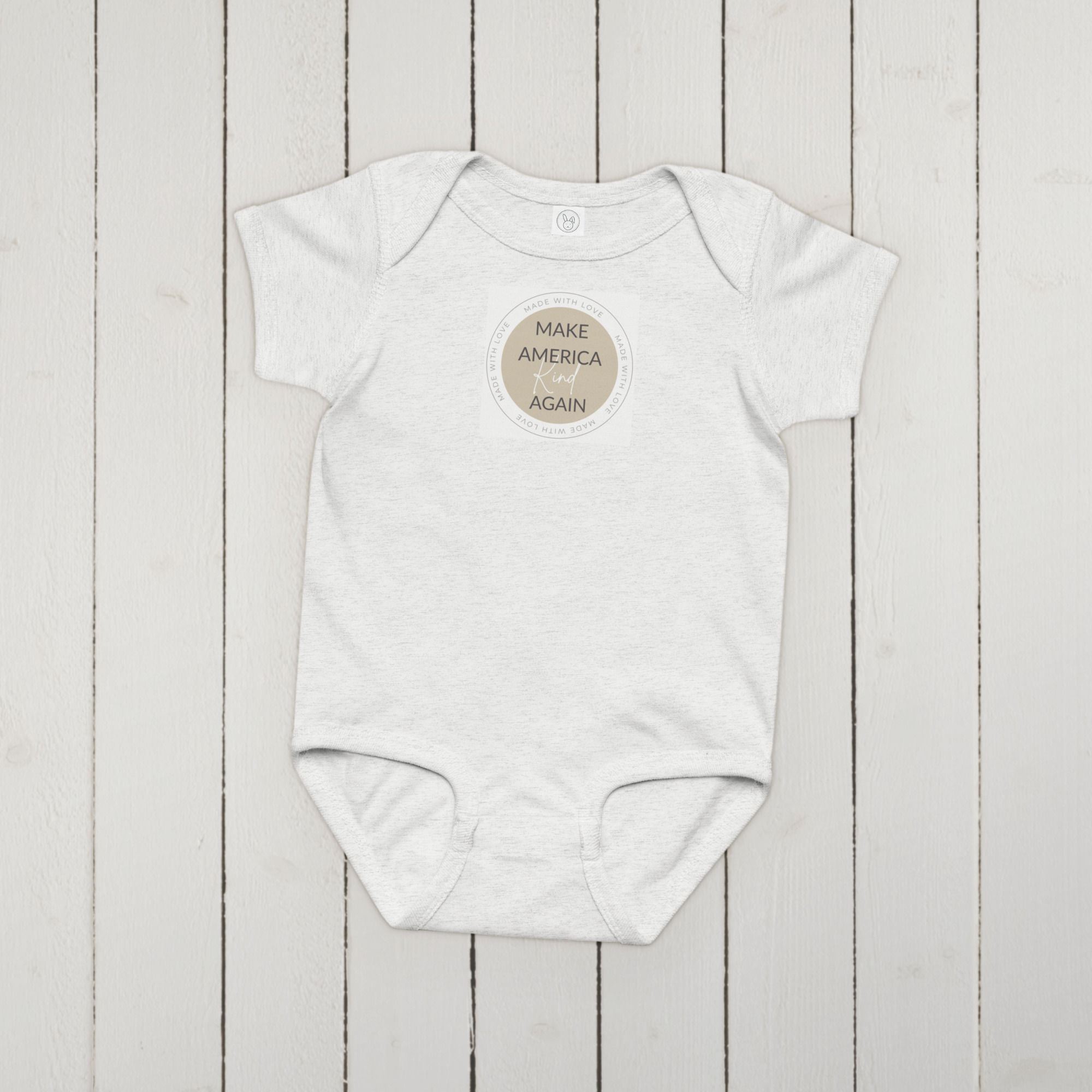 Baby jersey bodysuit