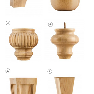 How to Customize Cabinets with Decorative Feet and Legs