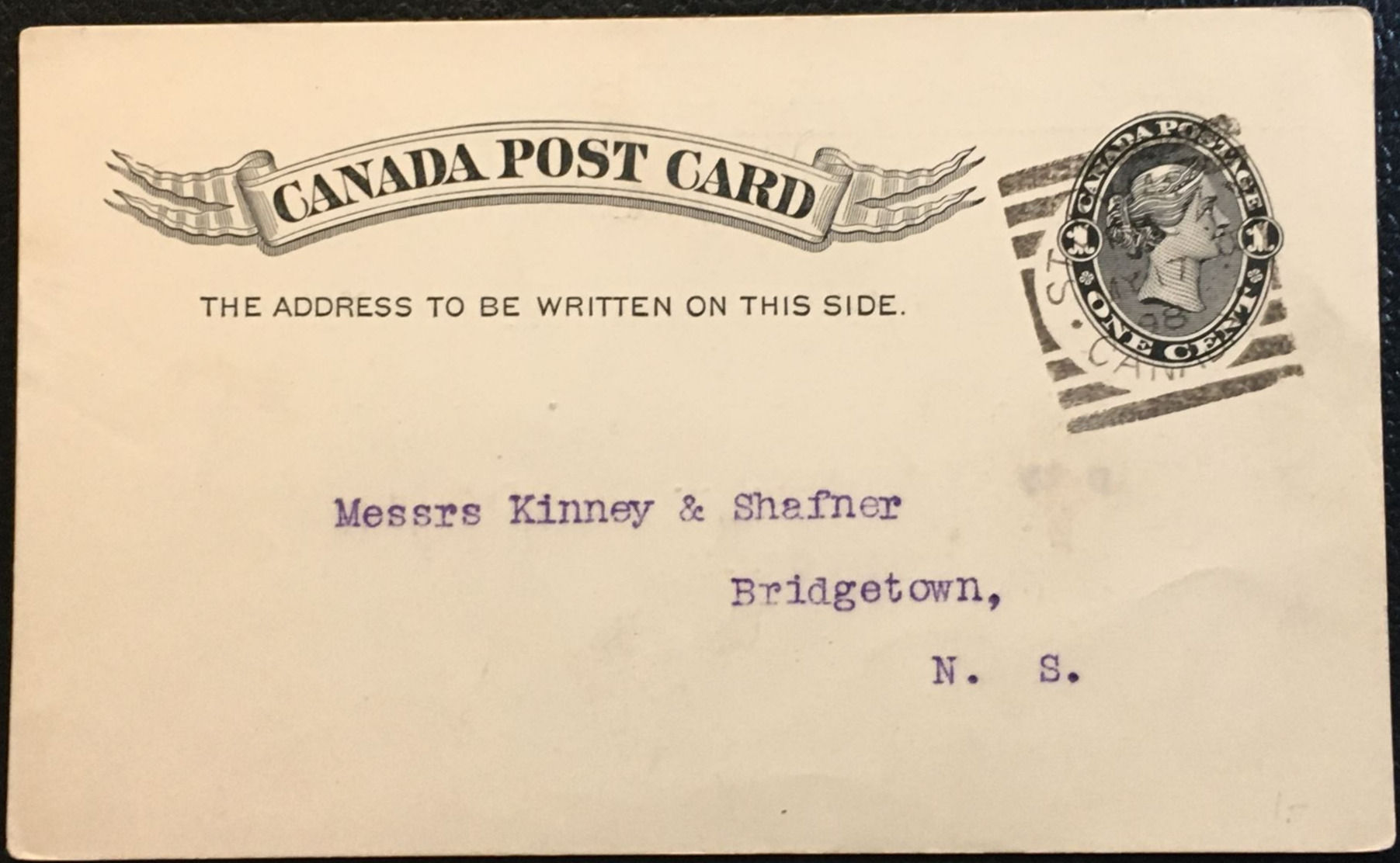 UCS#UX14 Squared Circle ST JOHN N.B. (H III) - MY 17 98 - BAIRD & PETERS Grocers