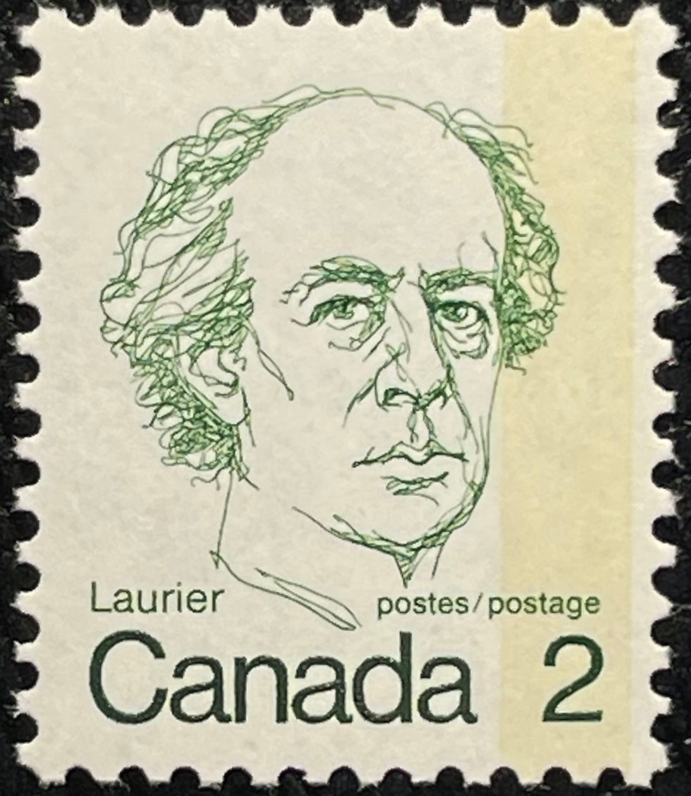UCS#0587 MNH 2c Laurier w/one-bar tagging error