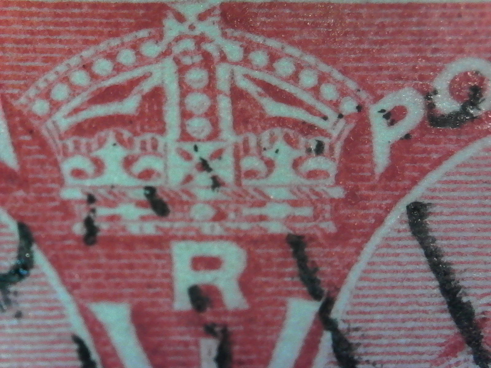 UCS#0053 re-entry in crown and "I" - 3c Queen Victoria Jubilee