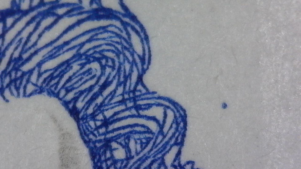 UCS#0593 dandruff - 8c QEII Caricature