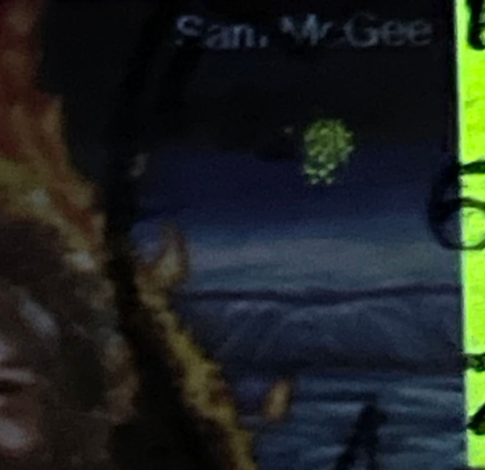 UCS#0696ai LL PB glowing moon constant tag - 8c Sam McGee