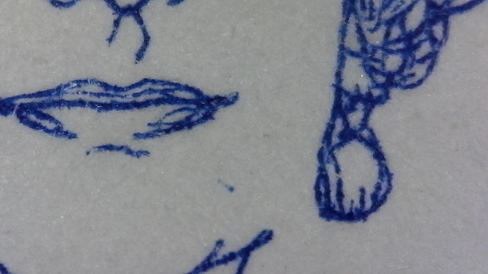 UCS#0593 whisker on chin - 8c QEII Caricature