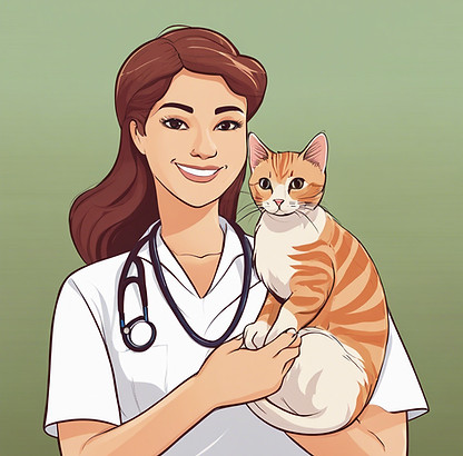 Vet nurse holding a cat.jpg