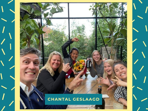 Chantal geslaagd