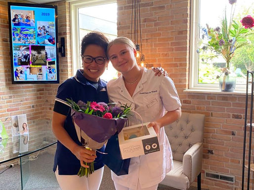 Frederique's stage afgerond