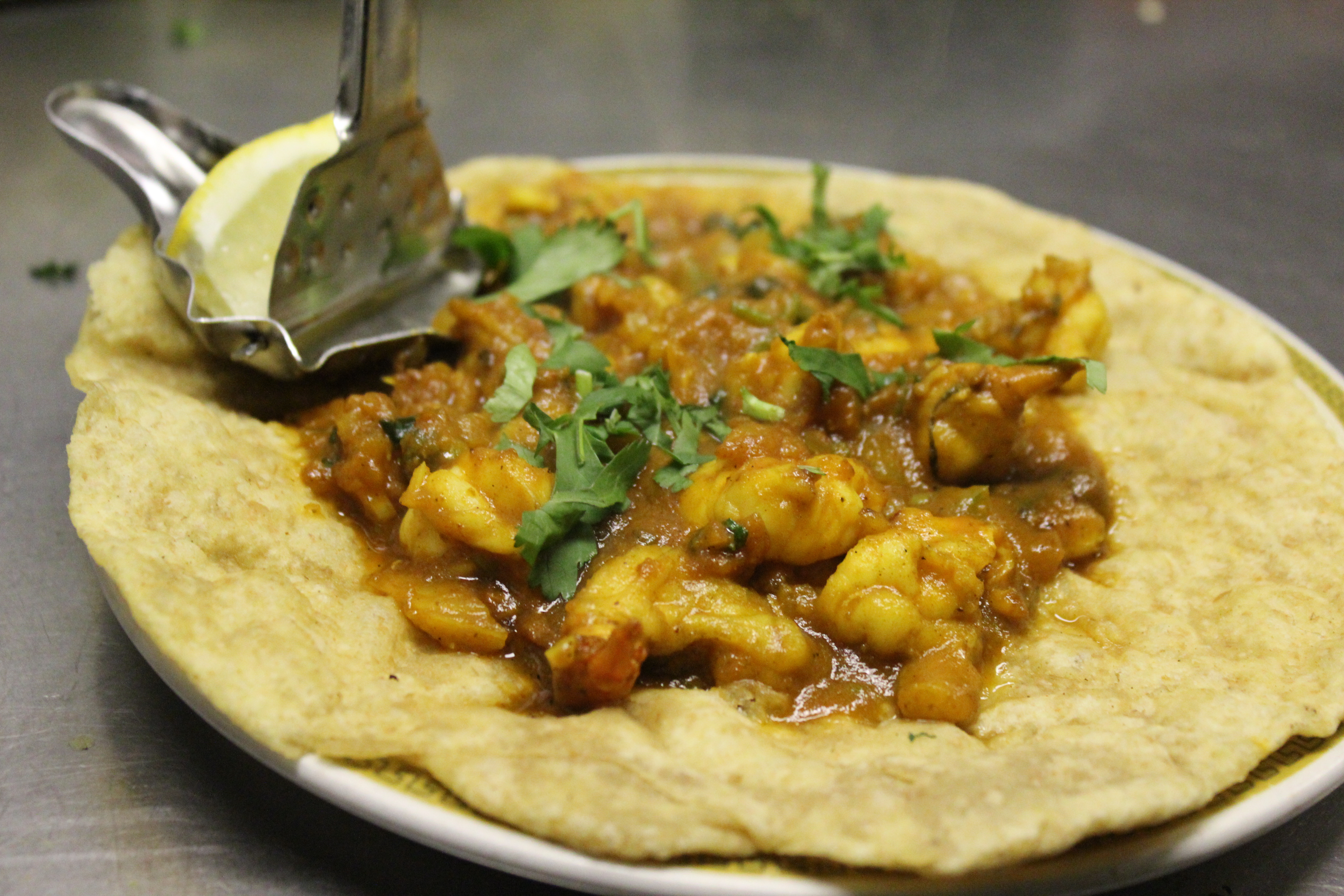 Arranged Food and Objects