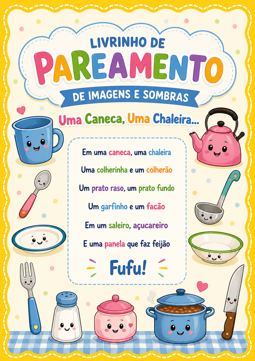 PAREAMENTO DE IMAGENS E SOMBRAS