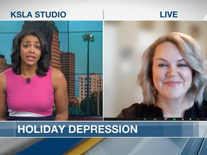 Abigail Johnson Talks about Grief During the Holidays with KSLA