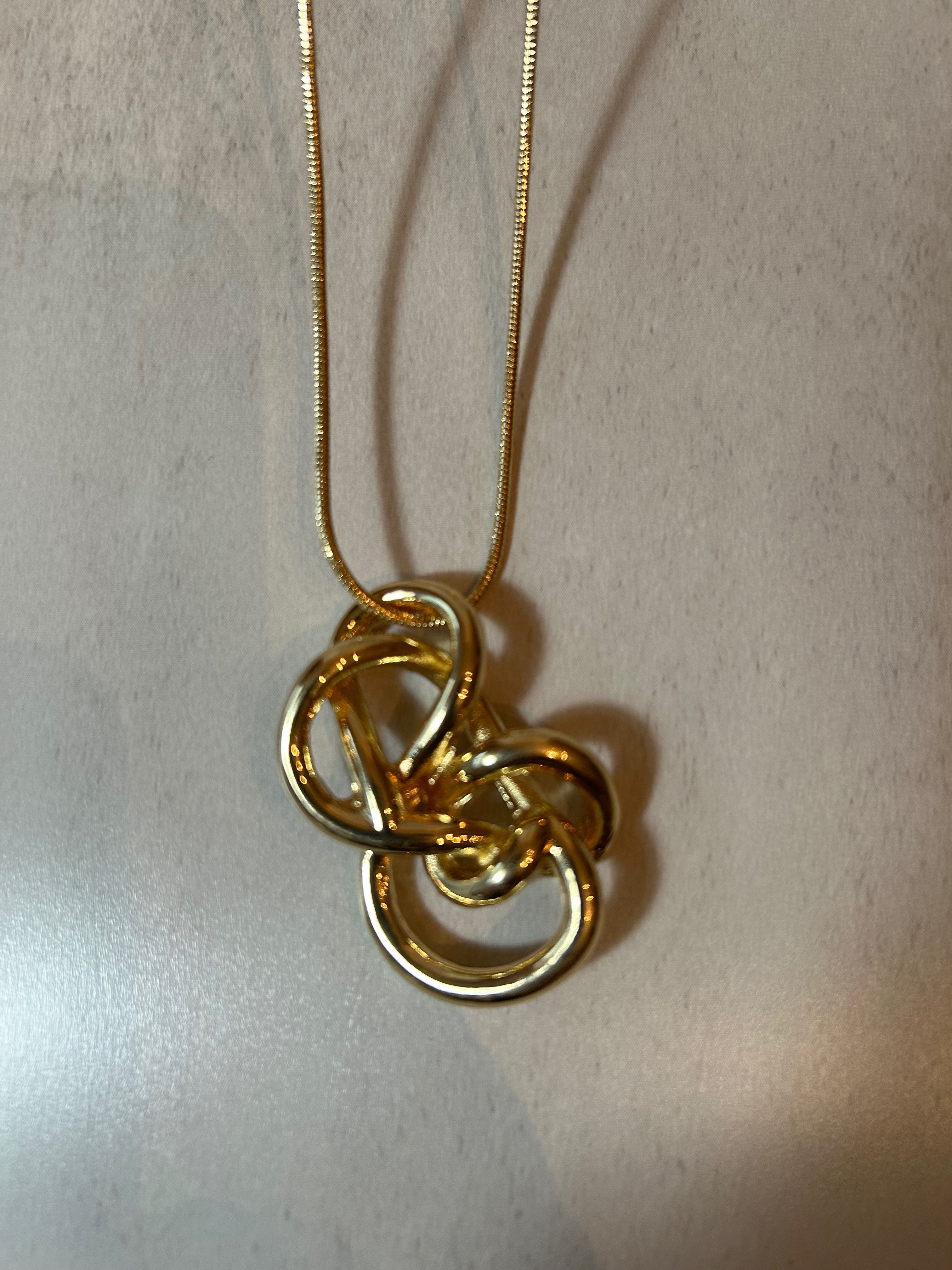 Geometric Knot Pendant