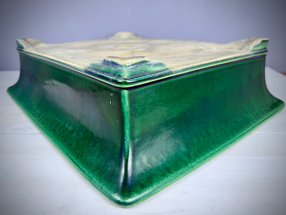 Thumbnail: Japanese bonsai pot - Terahata (Mayama Mazan) -53 x 41,3 x 13,3