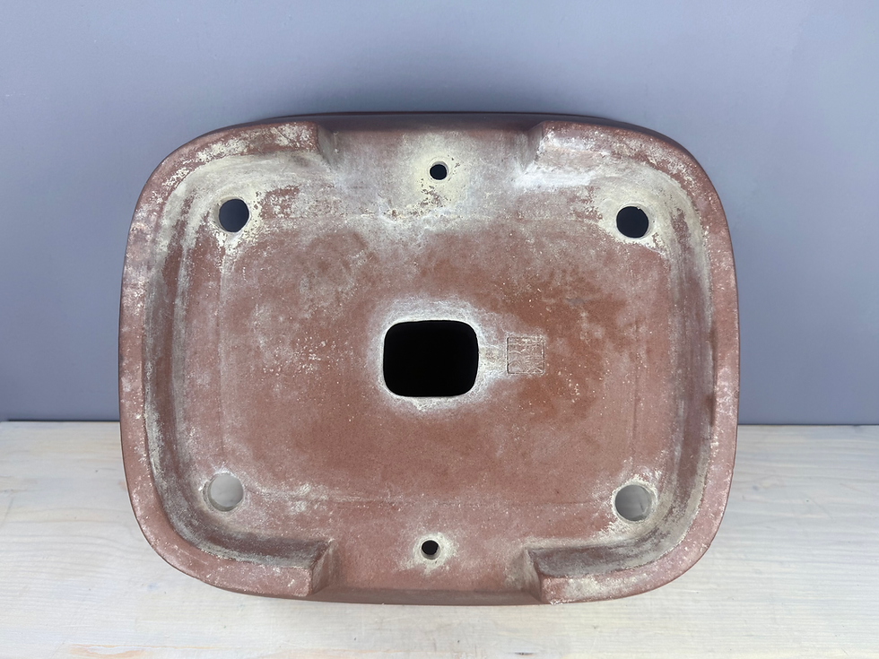 Thumbnail: Tokoname bonsai pot - Shouzan ( Mr. Watanabe Fumikazu ), 45,8 x 37,5 x 15,2