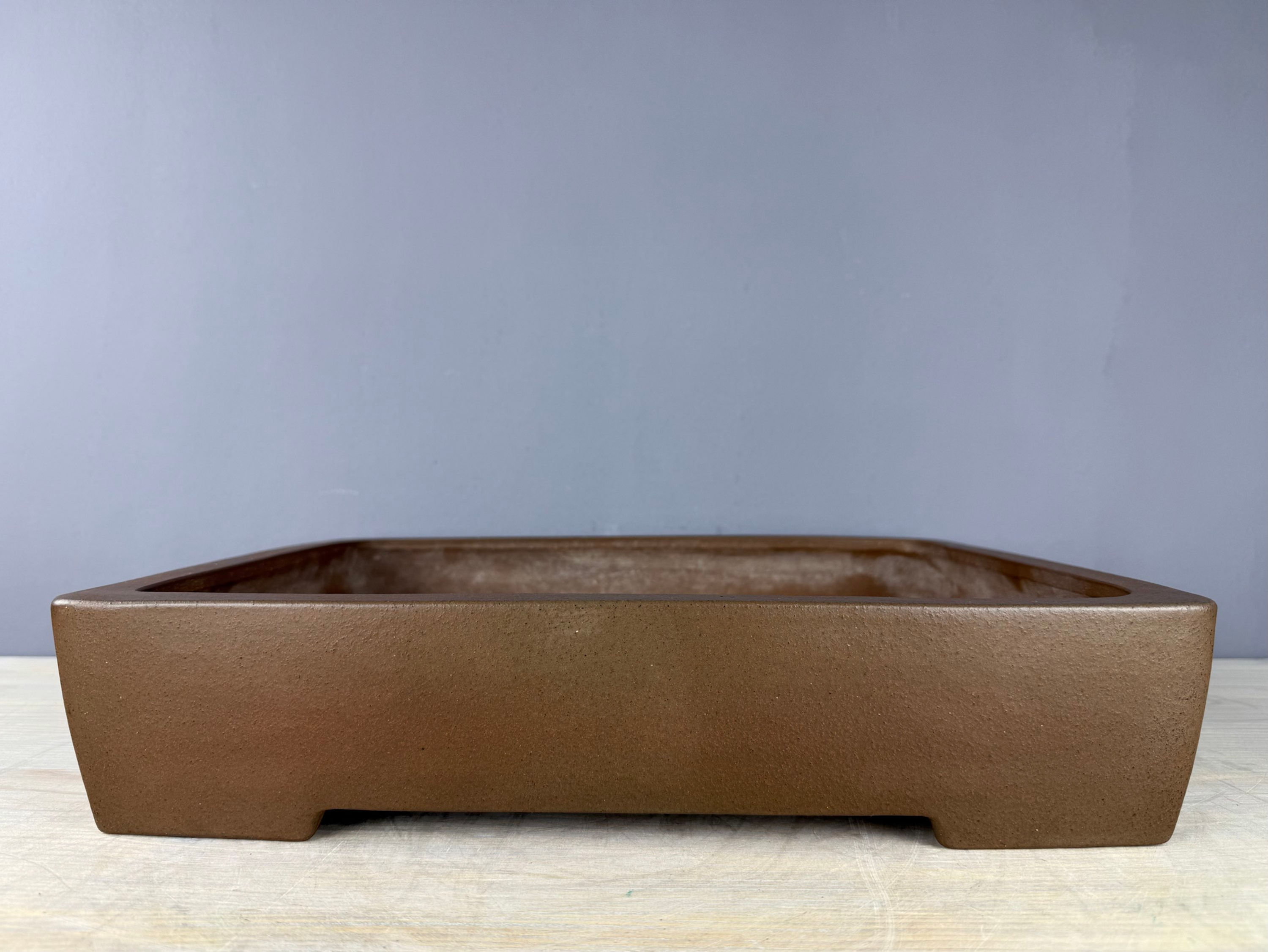 Tokoname bonsai pot - Gyouzan ( Mr. Nakano Yujji ), 40,7 x 32,5 x 8,5