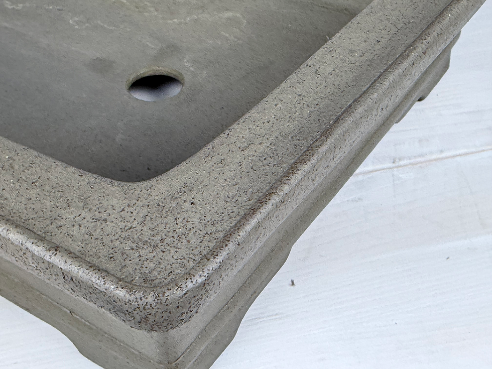 Thumbnail: Tokoname bonsai pot- Suishoen Hekisui - 56,3 x 42,3 x 15,6