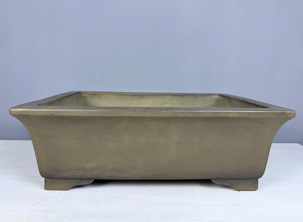 Thumbnail: Tokoname bonsai pot - Keizan Hisada ( Mr. Hisada Shizuo ), 47,5 x 35,5 x 16