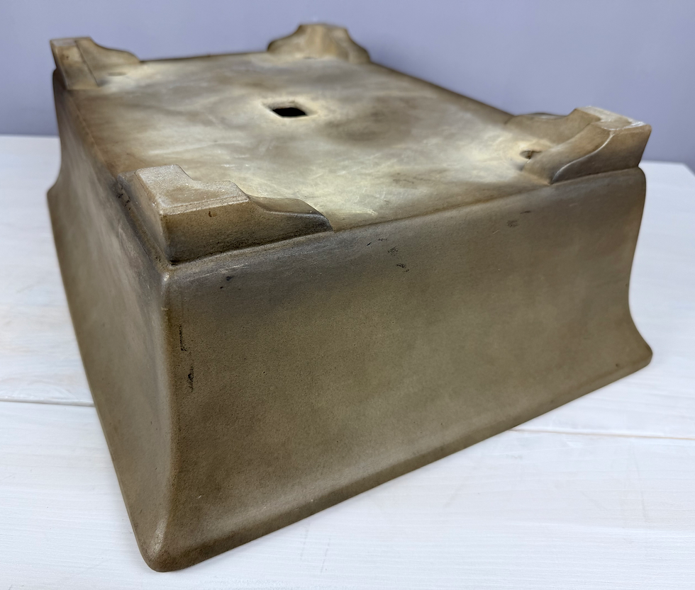 Thumbnail: Tokoname bonsai pot - Keizan Hisada ( Mr. Hisada Shizuo ), 47,5 x 35,5 x 16