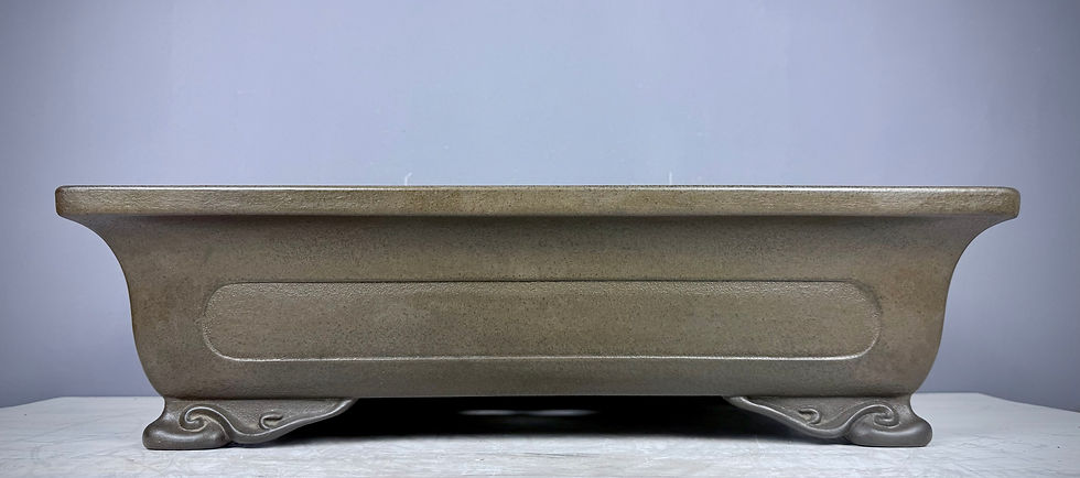 Thumbnail: Tokoname bonsai pot - Eiraku , 55,7 x 39,9 x 15,3