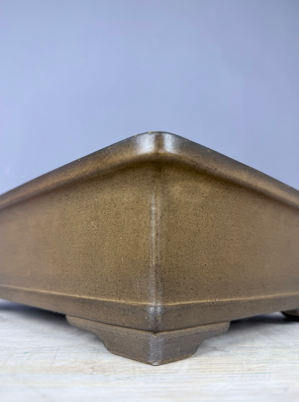 Thumbnail: Tokoname bonsai pot - Keizan ( Mr. Hisada Shizuo ), 34,5 x 25,1 x 9,3