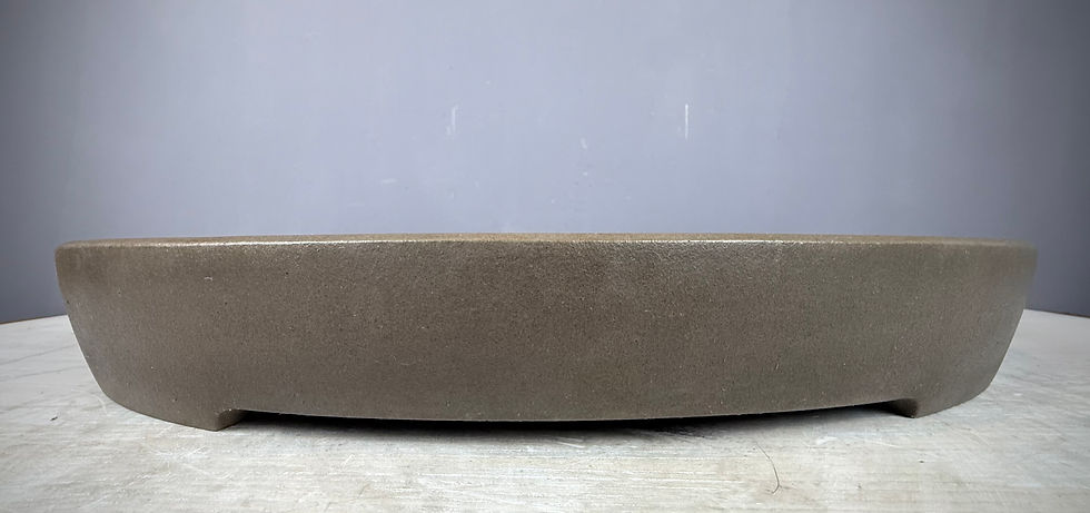 Thumbnail: Tokoname bonsai pot - Kisen Ikkoudou ( Mr. Koie Ikkoudou ), 56,6 x,41,8 x 6,8