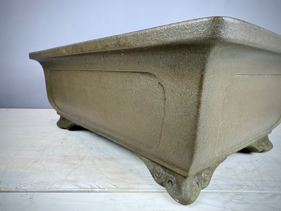 Thumbnail: Tokoname bonsai pot - Housei Souin , 46,5 x 34,8 x 17,3