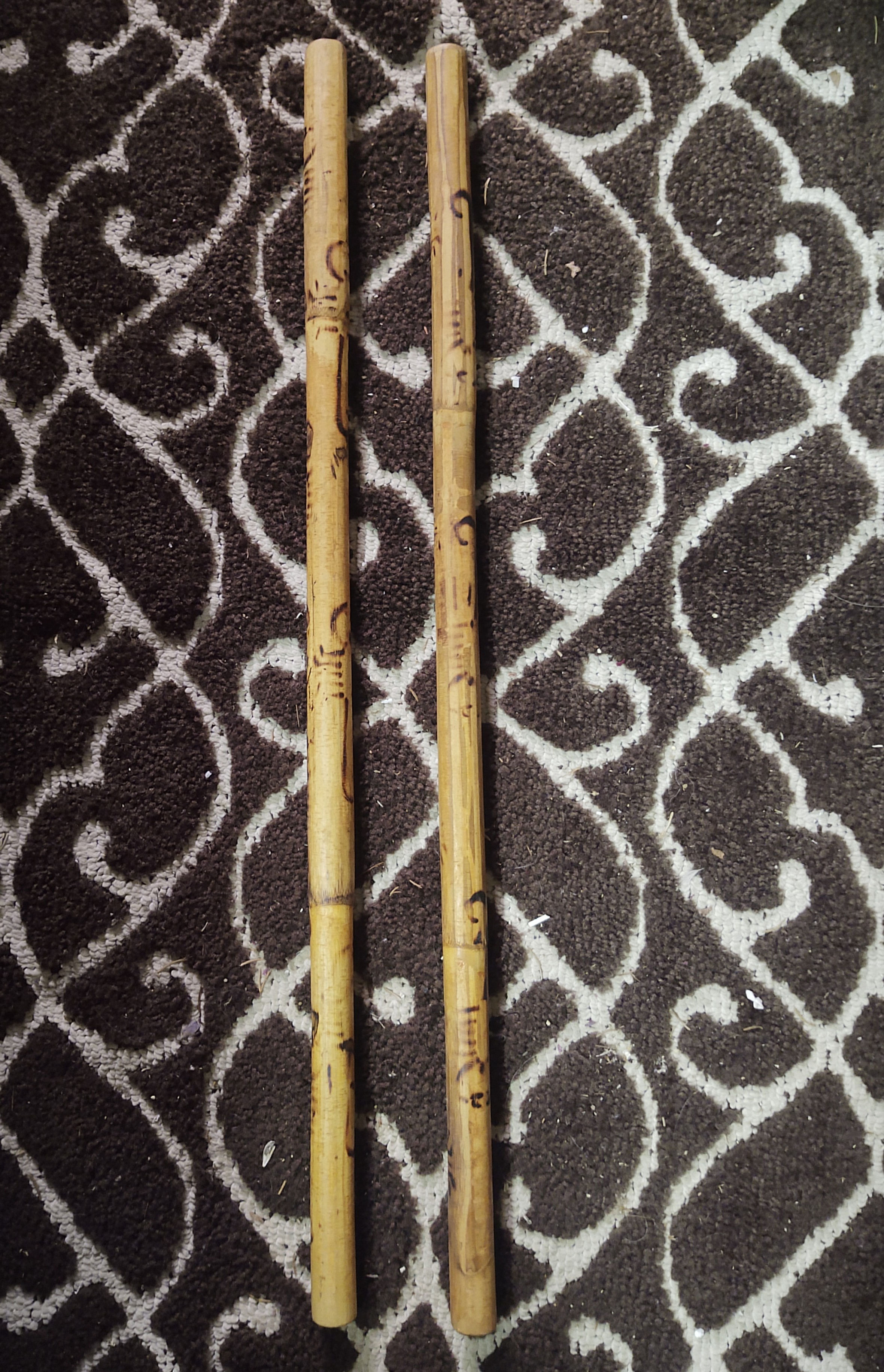 (4) RATTAN STICKS