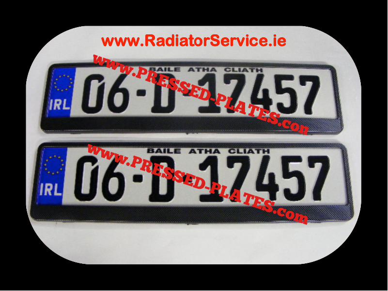 Thumbnail: Pair of Number Plate Frames of your Choice (H28)